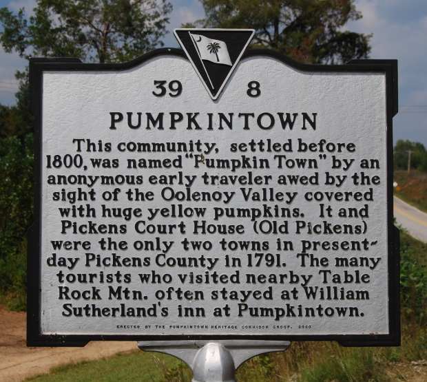 Pumpkintown Marker